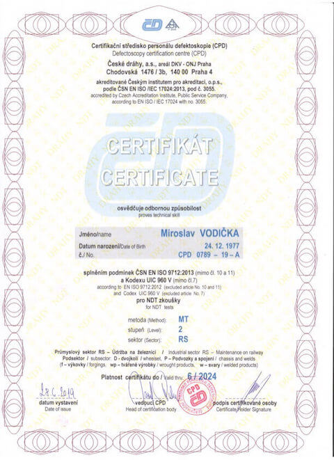 Certifikát