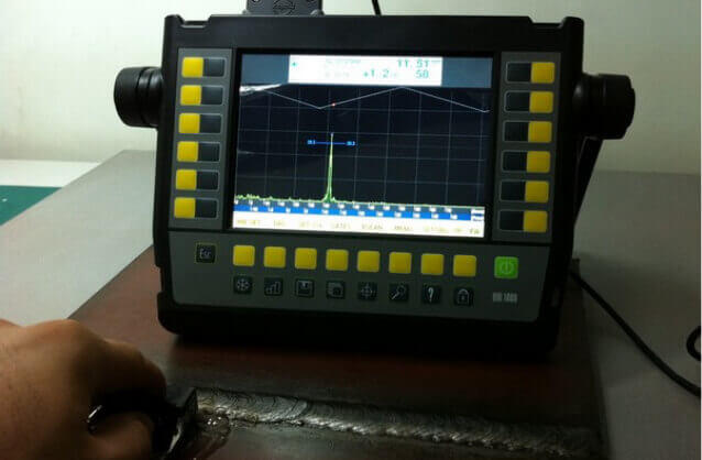 The ultrasonic testing